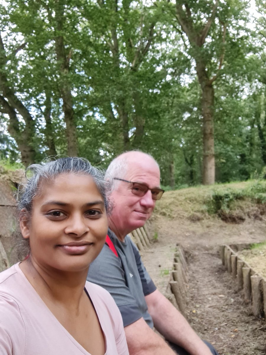 RamonaKoemar's tweet image. #alternatievevierdaagse nog even de #loopgraven  #montferland. Laatste loodjes