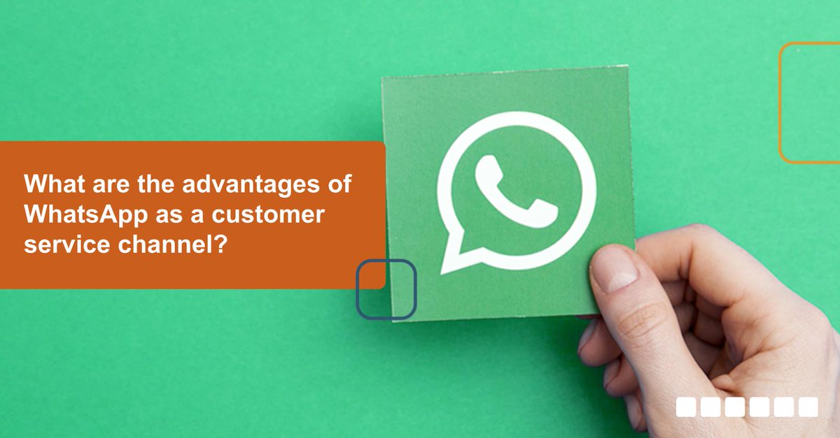 How can WhatsApp contribute to more efficiency within your customer service team and more satisfied customers😃? In this blog, we take a close look at the many benefits of using WhatsApp as a customer service channel!