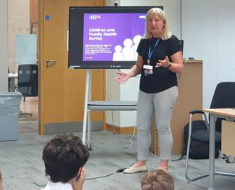 Proud of our School Nursing team who took part in Reigate #JuniorCitizens event (5 -16 July). They delivered interactive workshops to 850 year 6 children, focussing on emotional wellbeing, mindfulness &amp; coping with transition to secondary school