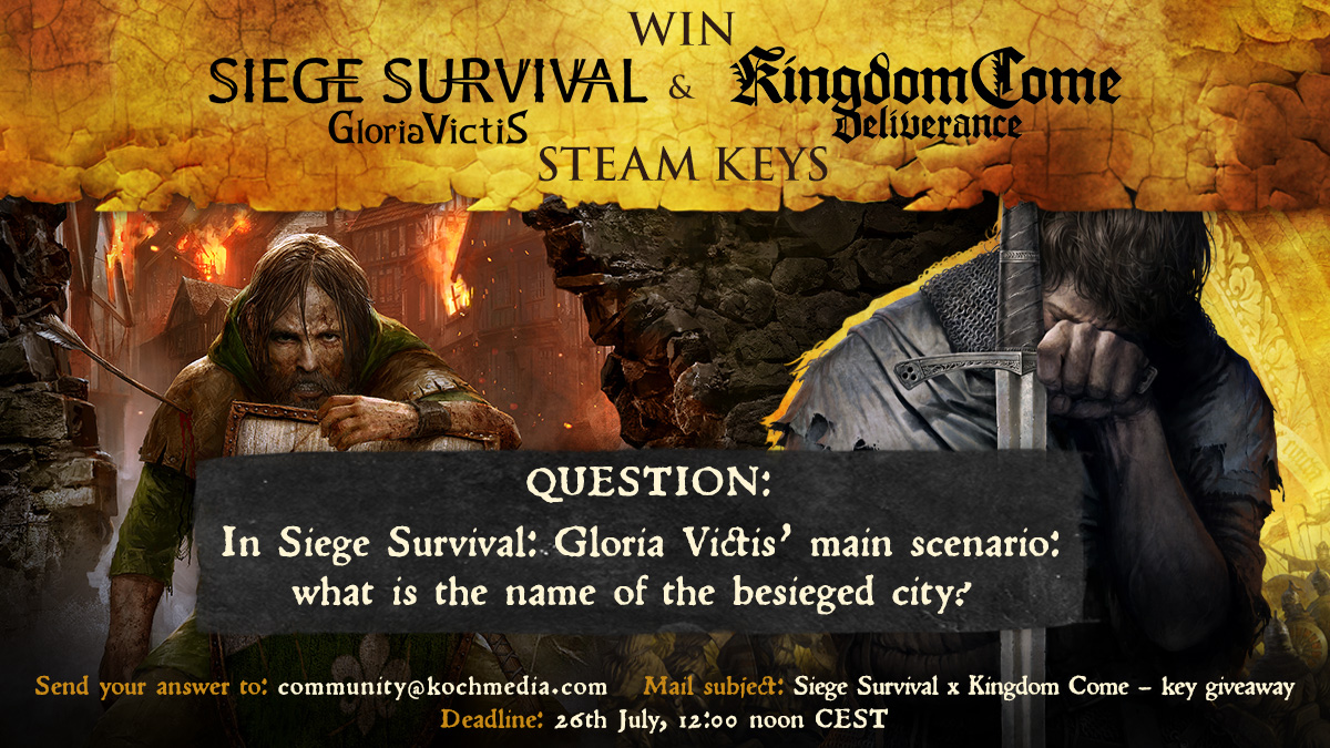 Siege Survival: Gloria Victis tweet media