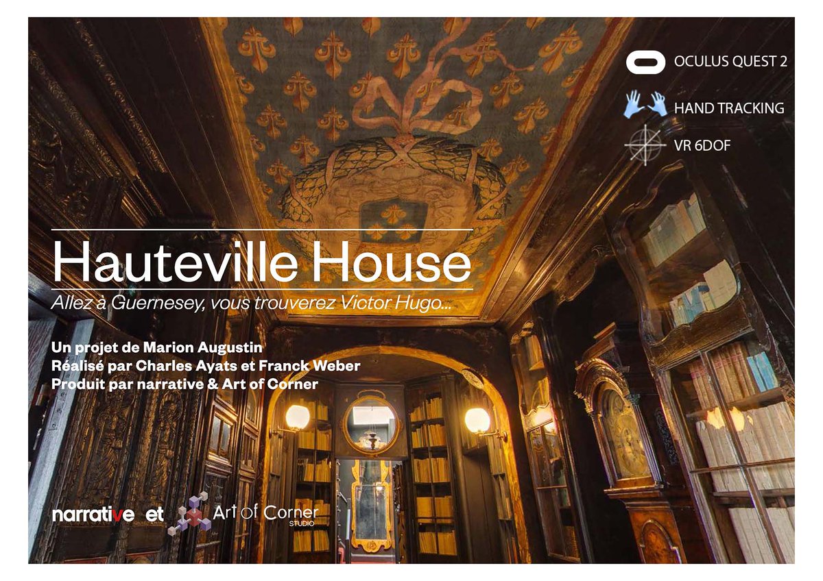 <a href="/alexandrecornu/">Alexandre Cornu</a> <a href="/TambourdeSoie/">Tambour de Soie</a> <a href="/voyel/">voyelle acker</a> @vincentguttmann In HAUTEVILLE HOUSE by Marion Augustin, <a href="/n_Aya/">Charles Ayats</a>, <a href="/_broohaha/">broohaha•collective</a> produced by Frédéric Purgal (<a href="/ArtOfCorner/">ArtOfCorner</a>), Laurence Bagot (<a href="/narrative_info/">narrative</a>) discover Victor Hugo's house and enters his streams of consciousness but also his reflections, his ideas, his torments &amp; his memories.