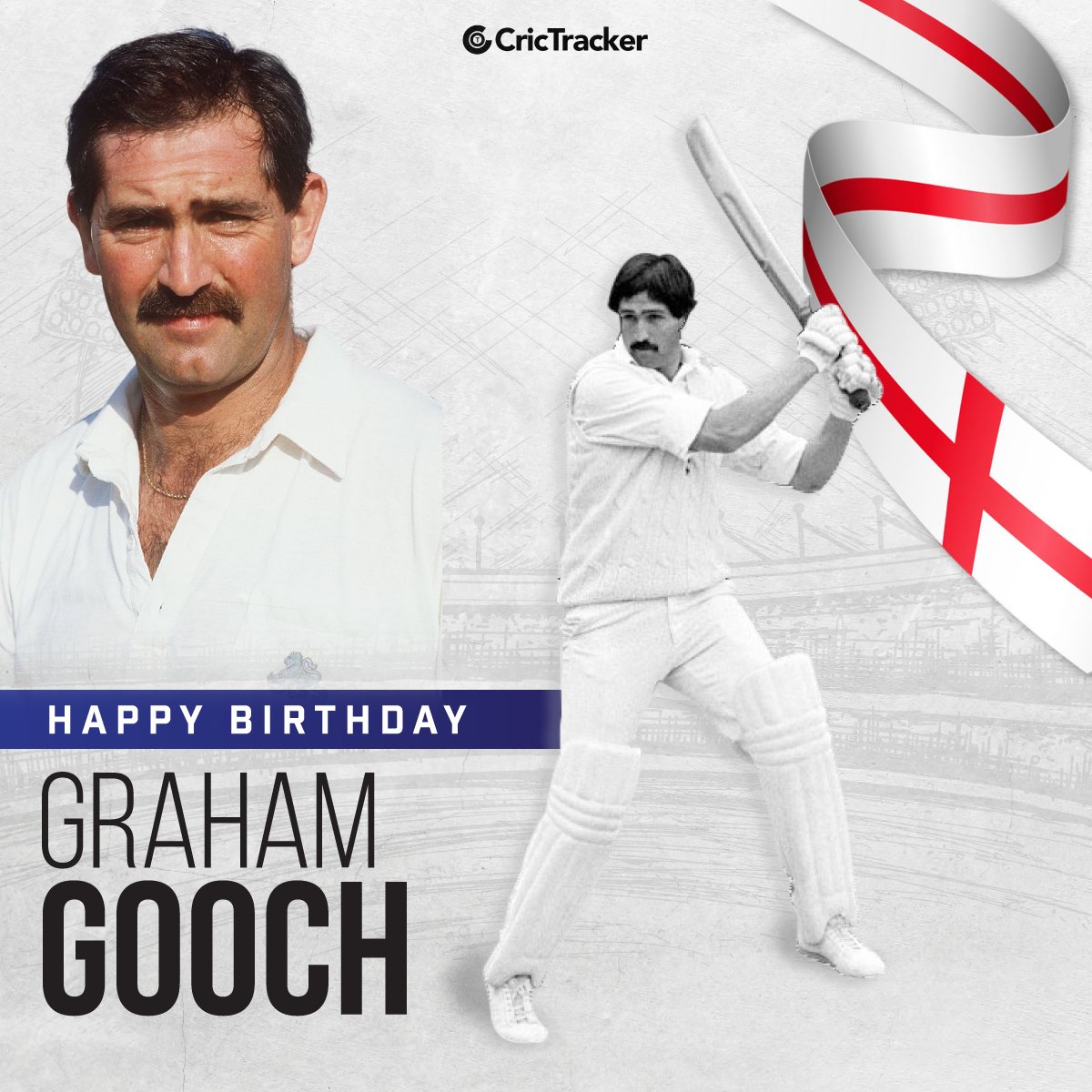 One of the finest batsmen, Graham Gooch turns 68 today. Wishing him a very happy birthday 
