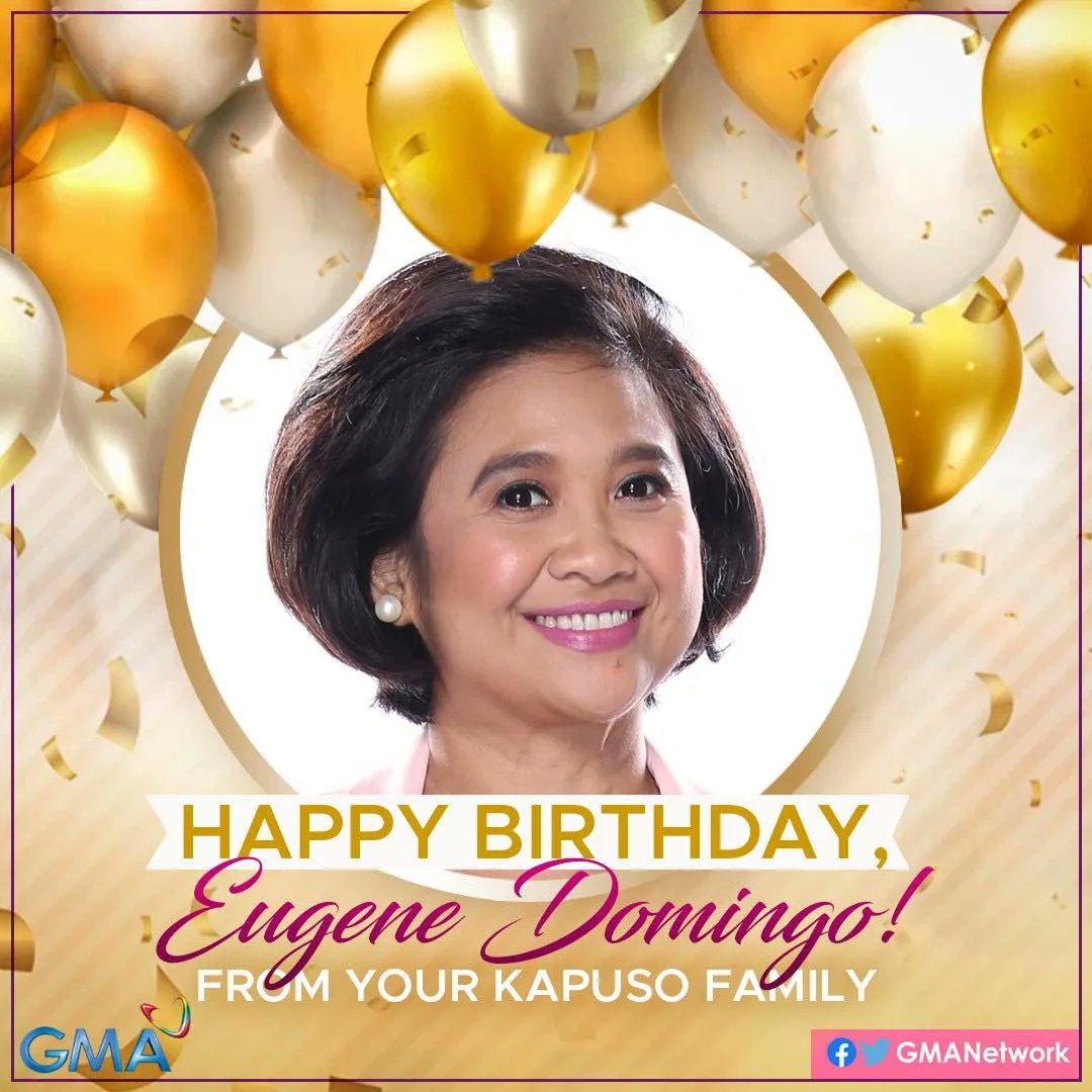 Happy Birthday Miss Eugene Domingo KapusoBrigade 