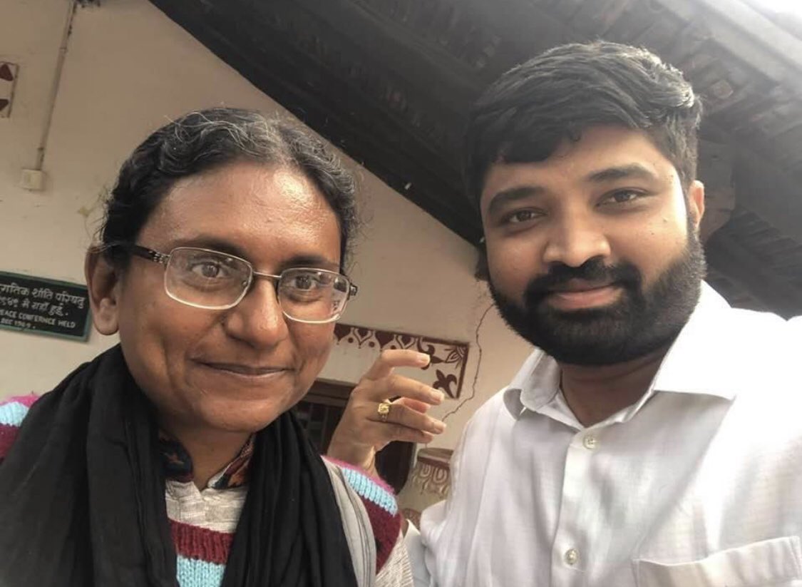 Wishing a very Happy Birthday to the Chairman of Rajiv Gandhi Panchayati Raj Sangathan, Didi Meenakshi Natarajan Ji. 