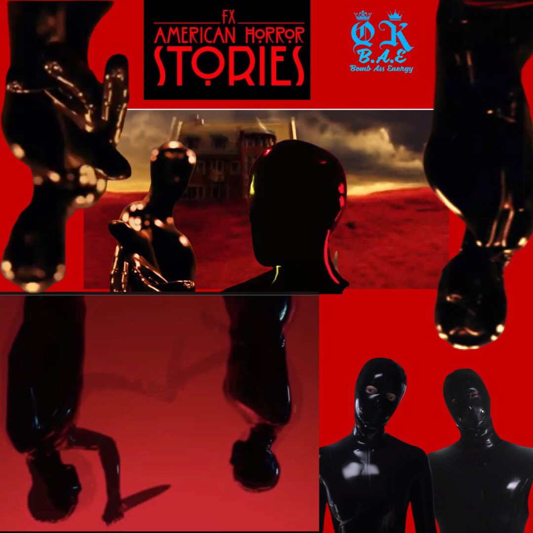 QuincyKeith5's tweet photo. @AHSFX @MrRPMurphy #AHStories #FXAHS #AHS #AmericanHorrorStories
Episode 1&2 Rubber Wo(Ma)n
Episode 3 Drive In
Flip pics upside to full story it very abstract
Artwork by (ME) QKB.A.E https://t.co/kW56m5cv7K