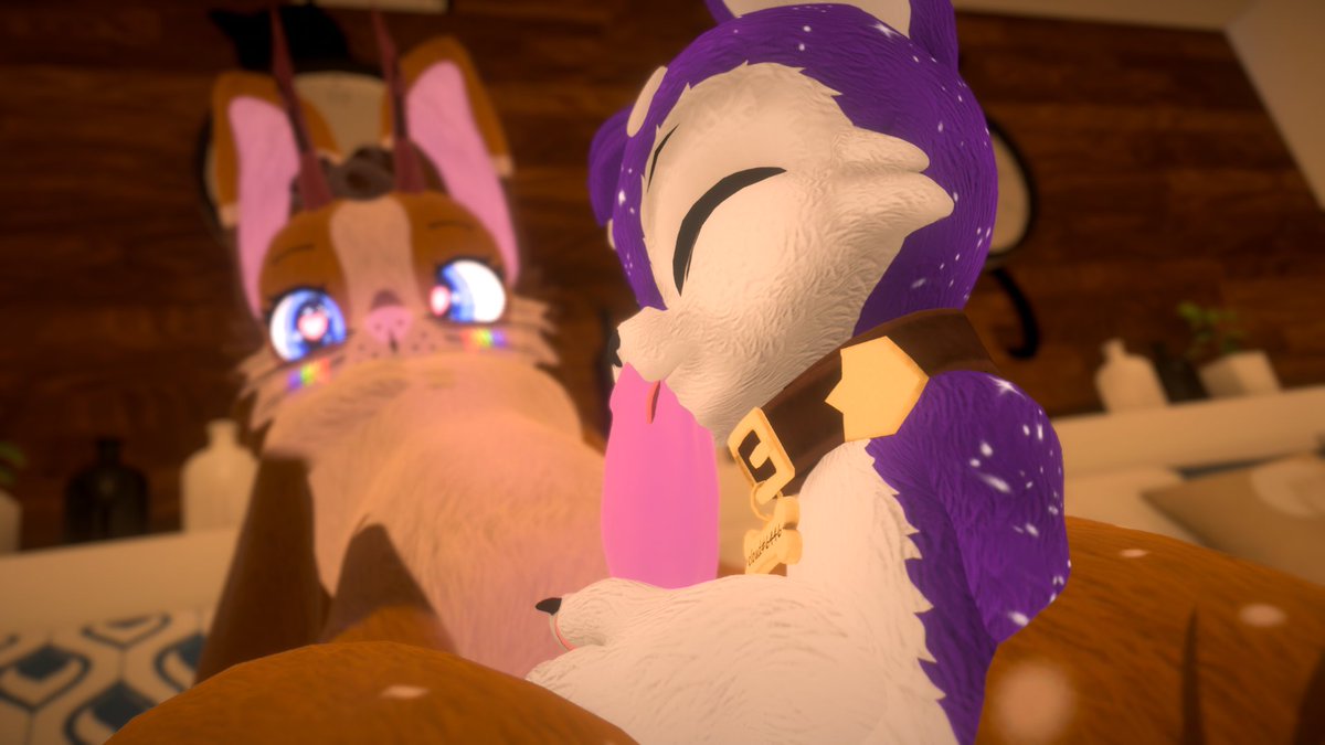 Mikathefeer_AD's tweet photo. A very special Puppy got his favorite treat, He was a very good boy so I decided to reward him ❤ https://t.co/NRtqJqvwe6