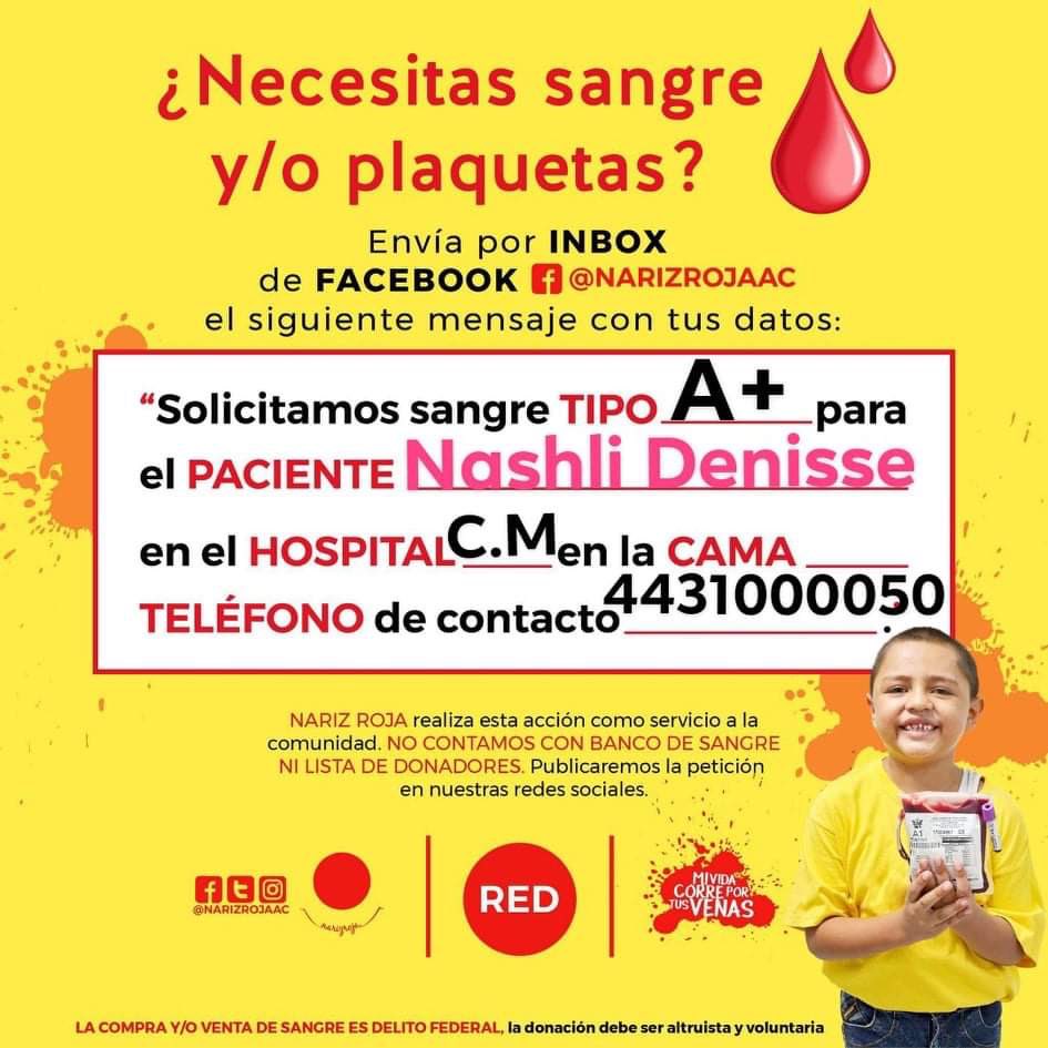 NARIZROJAAC's tweet image. Urgente