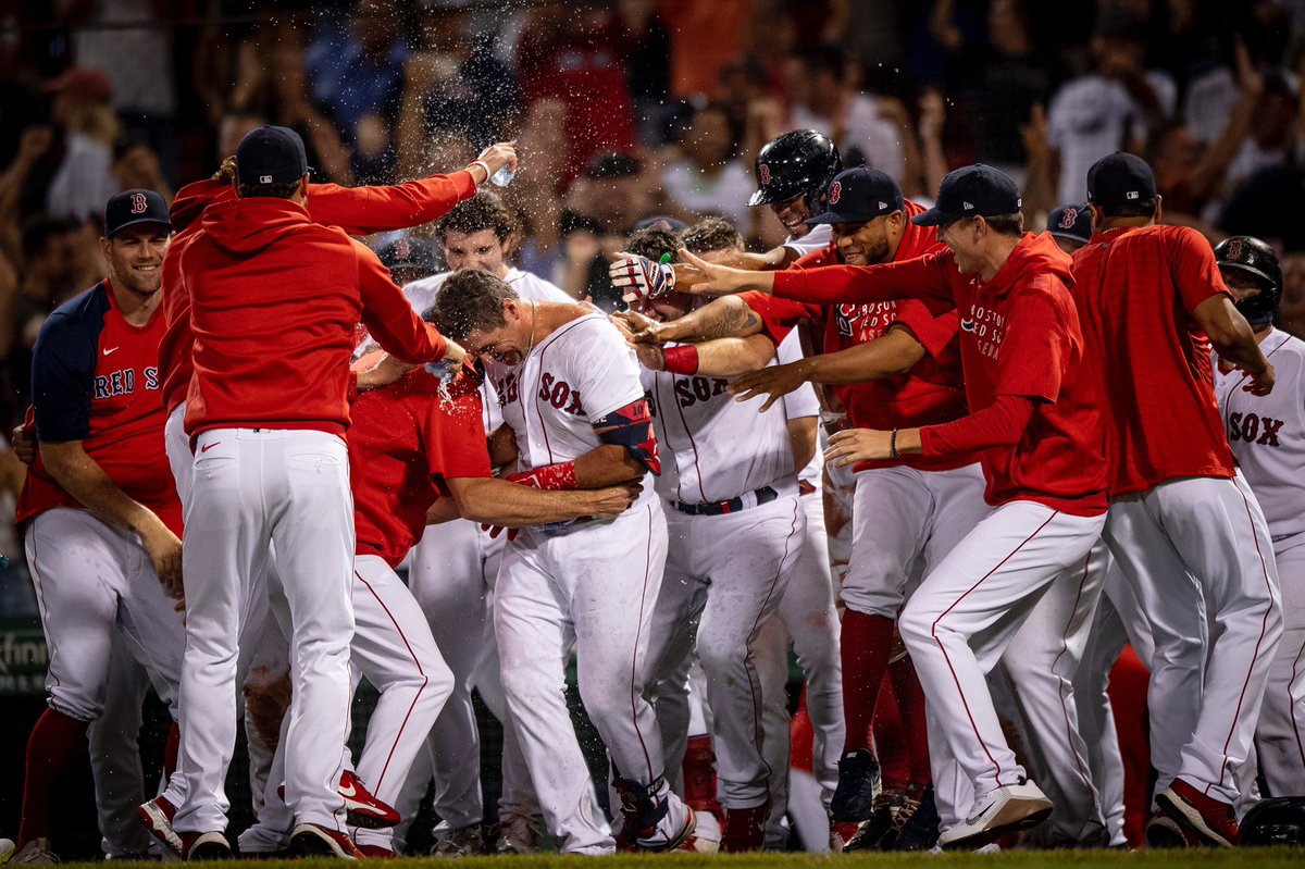 RedSox's tweet photo. Sleep tight ❤️ https://t.co/EJ7uOETkD1