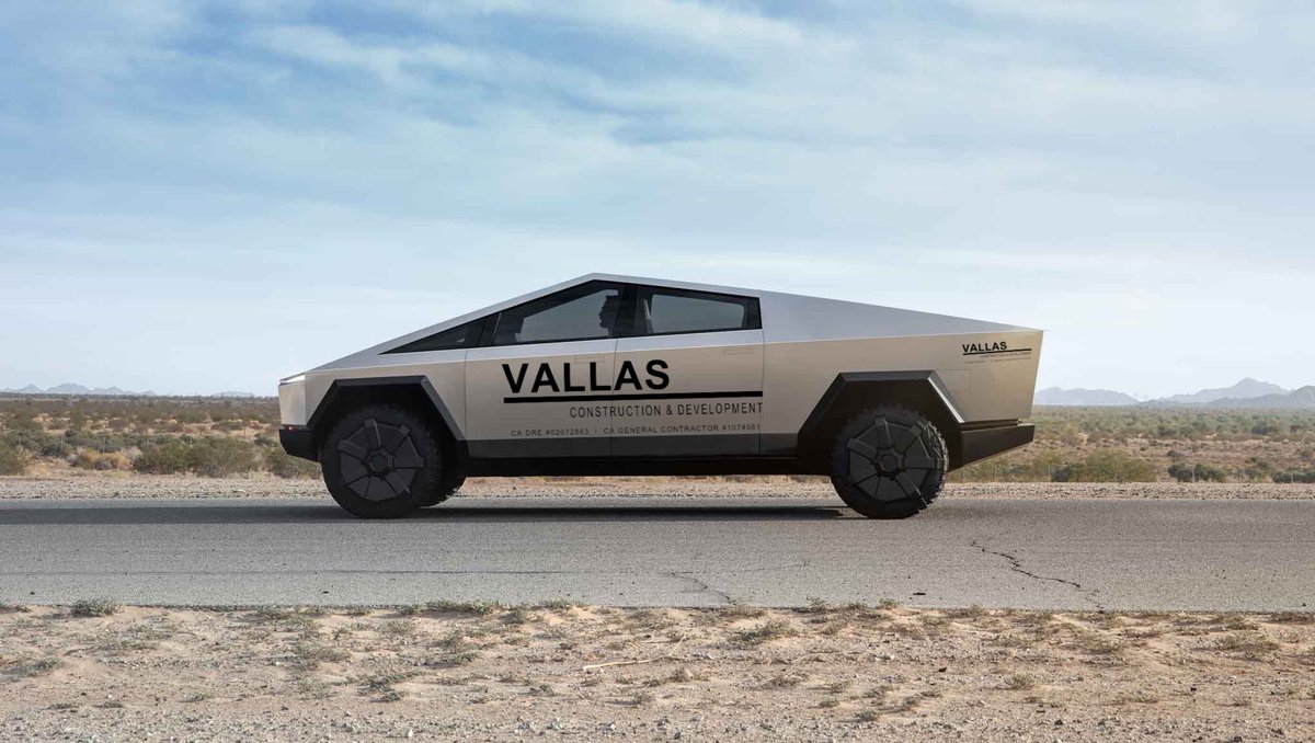johnvallas's tweet photo. @elonmusk this company is excited to have it's #cybertruck delivered to San Diego, CA! https://t.co/GbRVK0zPA3