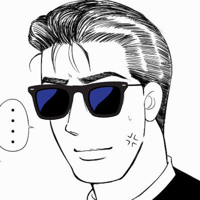 #自分のアイコンにサングラスをかけてみよう見た人もやってみよう
メガネonメガネになっちゃいましたヨ(笑) 