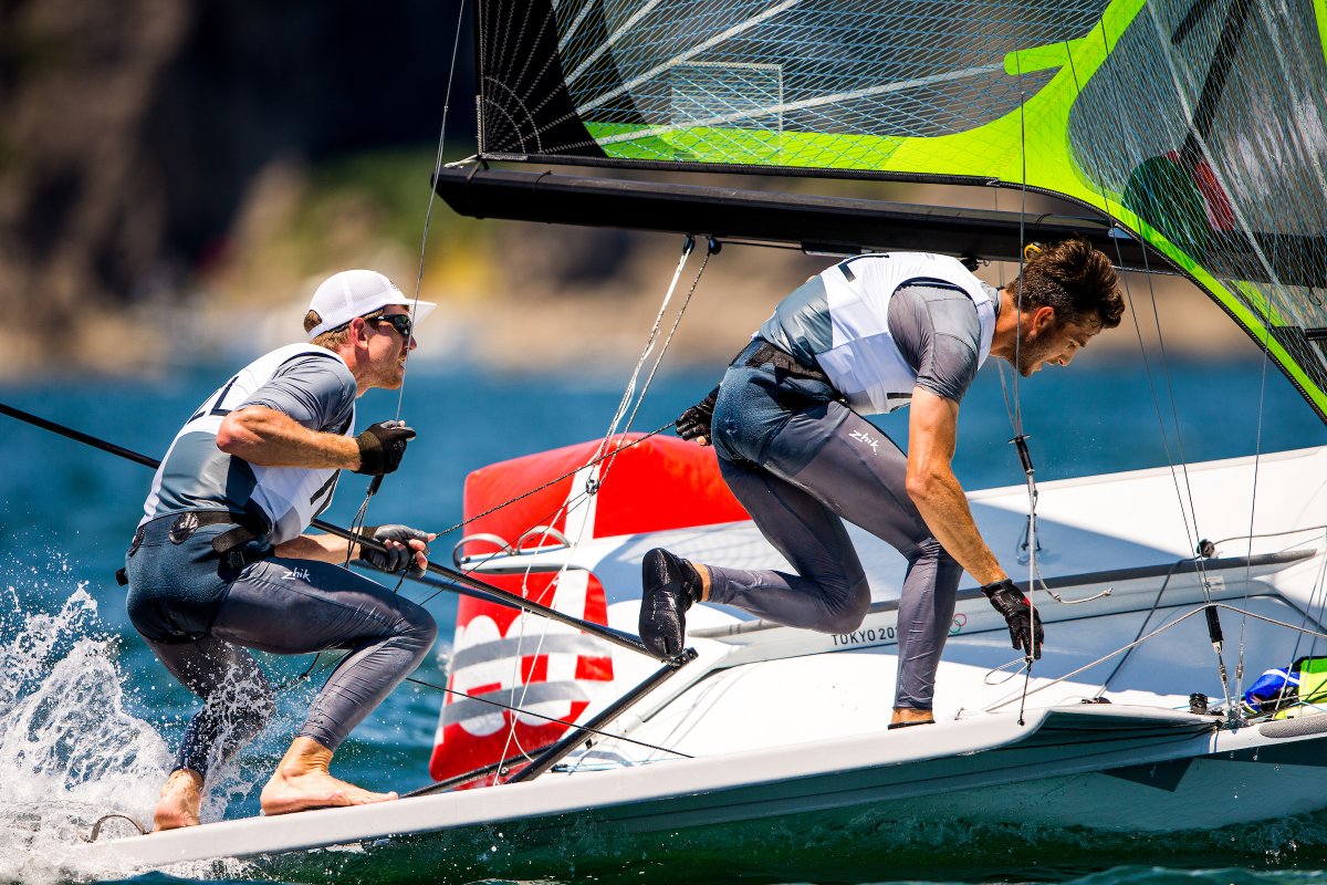 Peter Burling and Blair Tuke ready for another chapter in their sailing journey.
