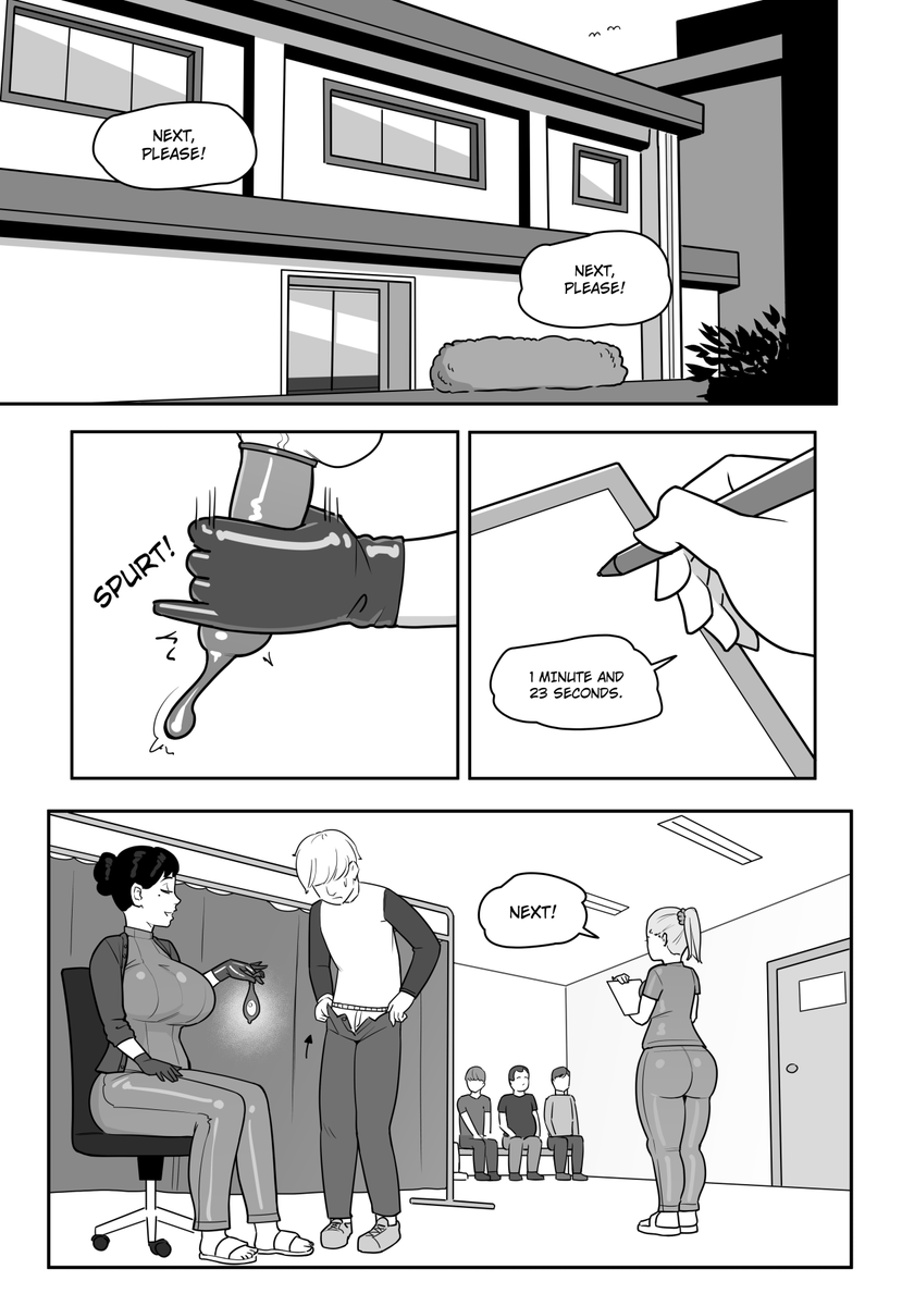 MARE_TEN's tweet photo. I made a new 33 page comic called “Maya's Virgin Training!”.

Premise:
Nurse Maya helps virgin men with their premature ejaculation and then discovers her preference in cock sizes. Unfortunately not all patients live up to her standards.

Tags: Femdom, SPH, Humiliation, CFNM. https://t.co/aXKC9hlgcZ