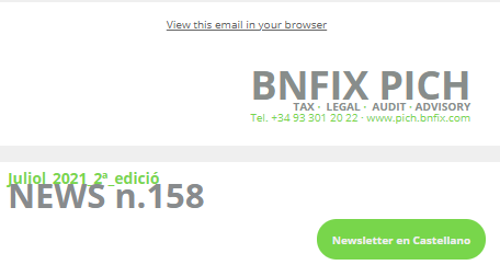 bnfixpich's tweet photo. Aquest juliol, ració doble de #newsletter 🗞️🗞️(actualitat obliga); en aquesta segona parlem de l'ampliació a tots els sectors dels #ajuts directes de la @gencat a empreses i professionals afectats per la #COVID19, del #model720 i de la #reformalaboral👉 https://t.co/hh3XcLK7RM https://t.co/mC4im7JVQv