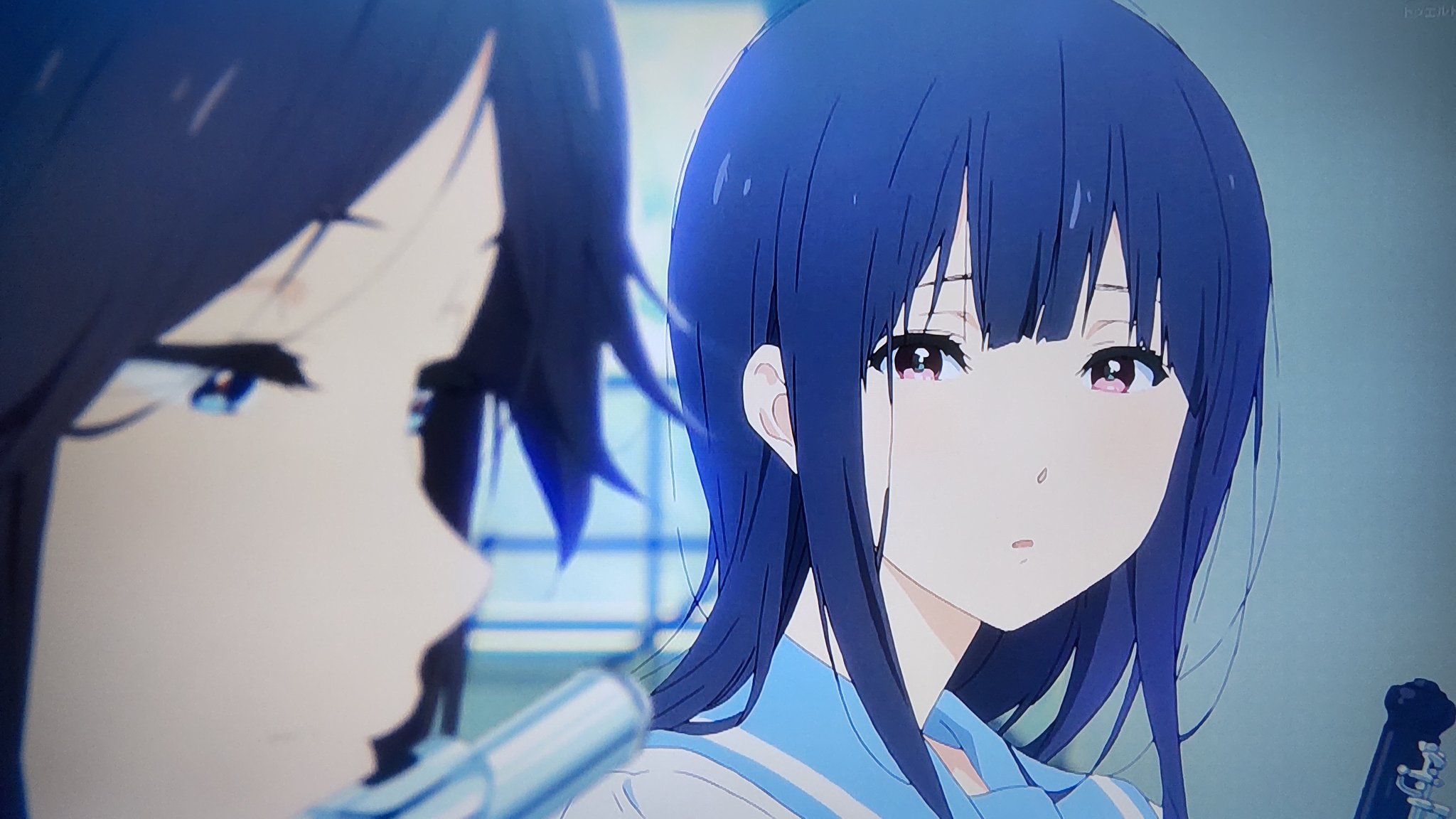 تويتر デッドロック على تويتر 京都アニメーションの劇場版映画 リズと青い鳥 は 響けユーフォニアム のスピンオフだが 初見でも観れる一話完結型の作品 目の演技 髪の揺れ わずかに動く指先 それら全てが思春期の少女の揺れる感情を表現されていて圧倒され