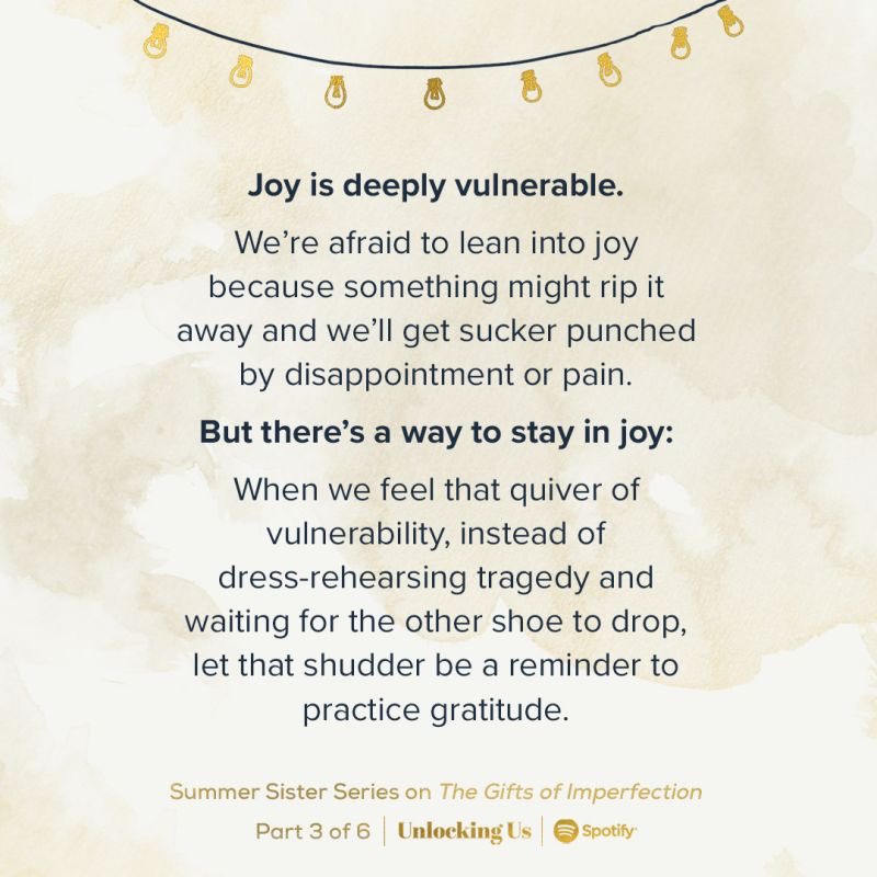 SpaulAli's tweet photo. #JoyIsTransformative
@BreneBrown ⚓️ https://t.co/1hCVrPszoT