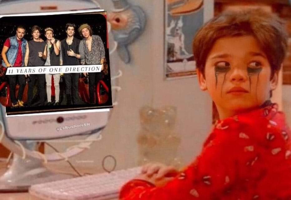 ArethStylinson's tweet photo. Hoy soy este mood y no hay nadie que me detenga #11YearsOfOneDirection https://t.co/du5daavvkw