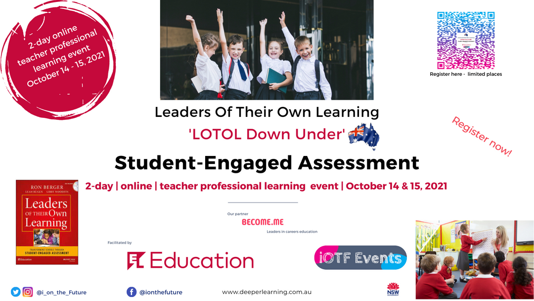 i_on_the_Future's tweet photo. Student-Engaged Assessment 
Raising Achievement / Student-Led Conferences/ Celebrations of Learning / Culture of Engagement....Join us October 14-15,  online with EL Education to learn more.
Register @ https://t.co/N3vhDWlbTk https://t.co/iEWUvricKR