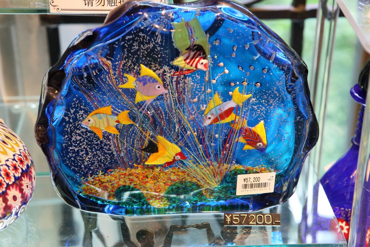 ⭐️ガラスの水族館⭐️箱根ガラス⭐️アクアリウムアート⭐️水泡⭐️ ⭐️ガラスの水族館⭐️箱根ガラス⭐️アクアリウムアート