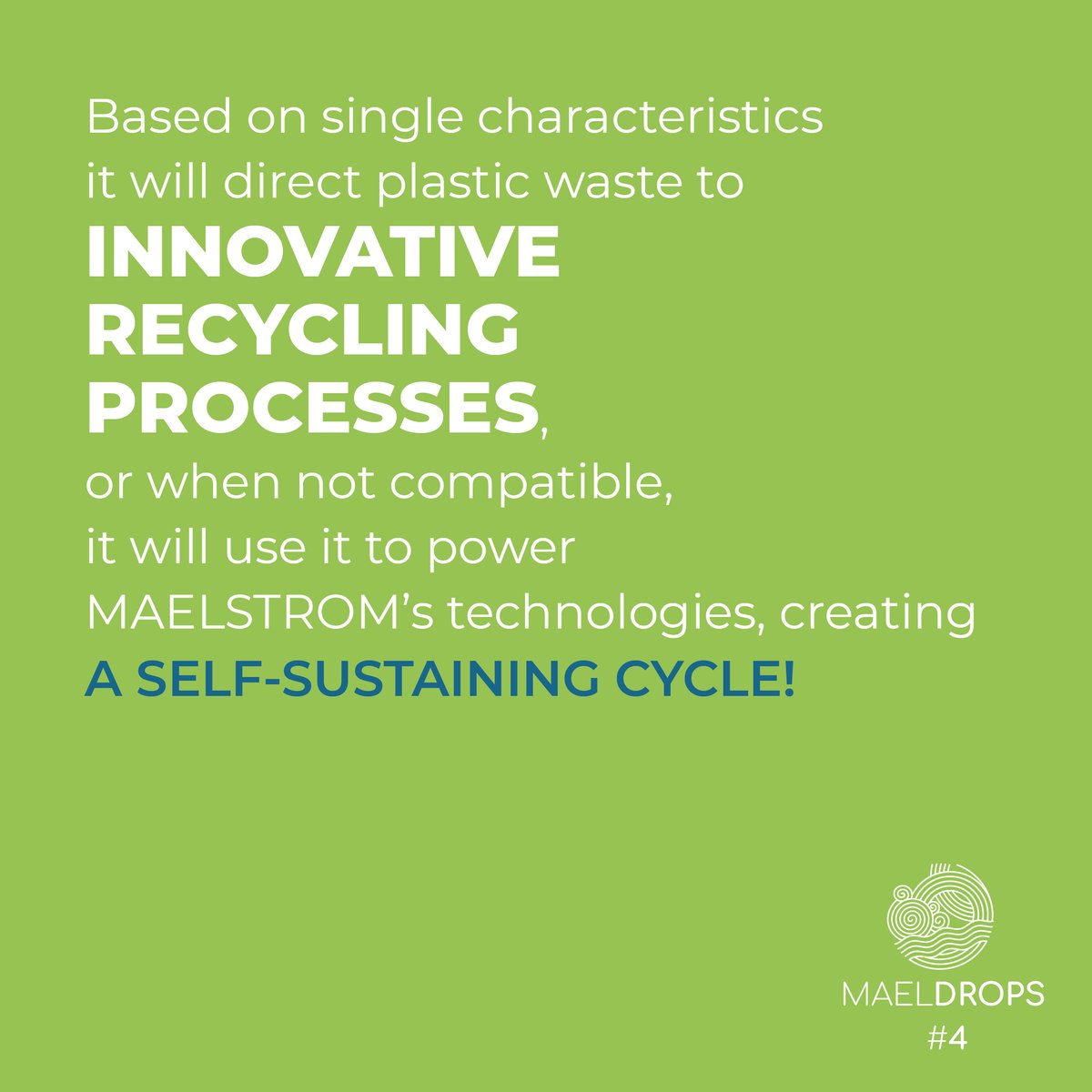 H2020Maelstrom's tweet photo. Let's talk about #plastics and #recycling in our MAELDrops n. 4! What exactly is plastic? What do we have to consider for recycling?
#MAELDrops
#MAELSTROM https://t.co/QFa2z5MruP
