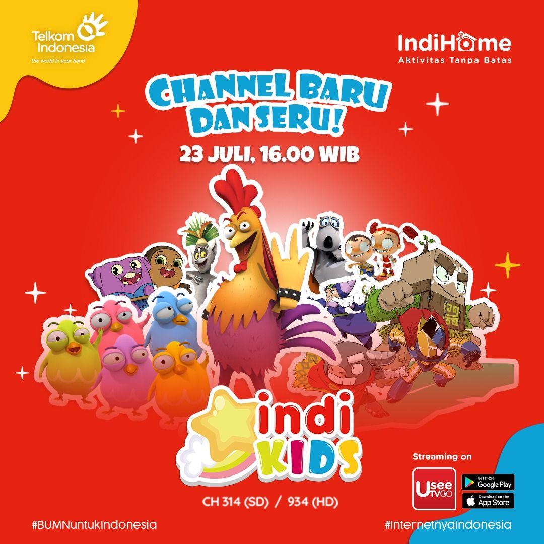 Shandycute's tweet photo. Wah bakal hadir nih channel IndiHome terbaru untuk anak-anak di rumah dan seluruh keluarga 😍 Pas buat jadi tempat belajar dan bermainnya anak-anak biar semakin betah di rumah aja.
#AktivitasTanpaBatas #HariAnakIndiHome 
#IndiKidsIndiHome https://t.co/pPdVzAVWoj