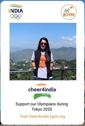 My #Cheer4India BJYM #BeLikeAnOlympian challenges are :

1. Running 5 kms everyday for 16 days.

2. Get from 10 to 20 push-ups in one go, in 16 days. 

3. Finish 2 books from cover to cover.

This will be fun 😊

Join us by registering at cheer4india.bjym.org