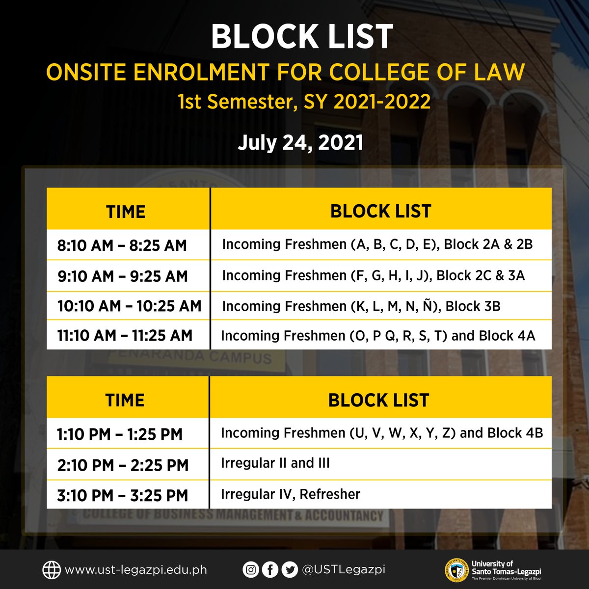 Ust Legazpi Ustlegazpi Twitter Ust Legazpi Ustlegazpi Twitter