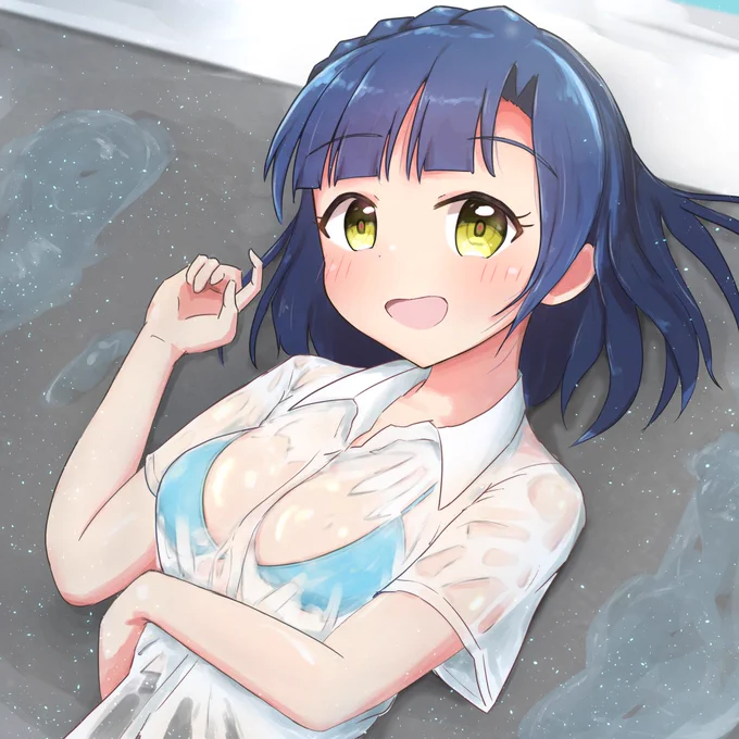 水着 制服 水浸し 百合子
#ミリシタ #七尾百合子 