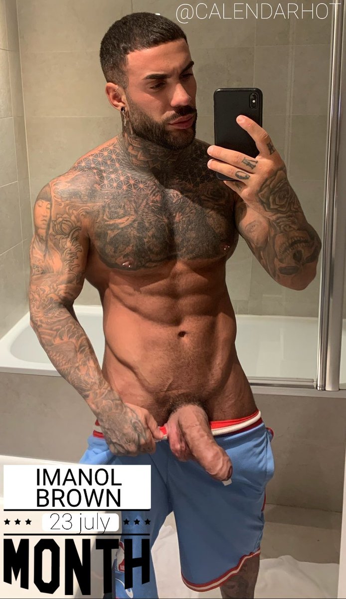 🔞 𝔸𝕃ℙℍ𝔸 𝕄𝔸𝕃𝔼 🏳️‍🌈 𝟜 𝕂 on X: Special Imanol Brown Month 🗓🍆  gay gaycumming malebulge calendar hot sexyguys gays porn gayporn  cock orgy tbm male bulge boner dickprint ttbm cocksucker malecock  