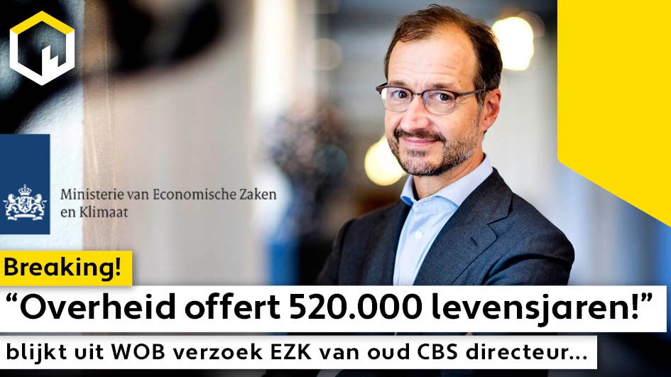 blckbxnews's tweet photo. Verbijsterend dat er nog maar 105.000 mensen keken naar deze schokkende video die het doek kan laten vallen 🤷‍♂️

Deel, deel, deel!!! 

“Overheid offert 520.000 levensjaren met Lockdown!” blijkt uit WOB verzoek EZK van oud CBS directeur…

VIDEO: https://t.co/mc9dQcRzF8 https://t.co/uY48sLpIYB