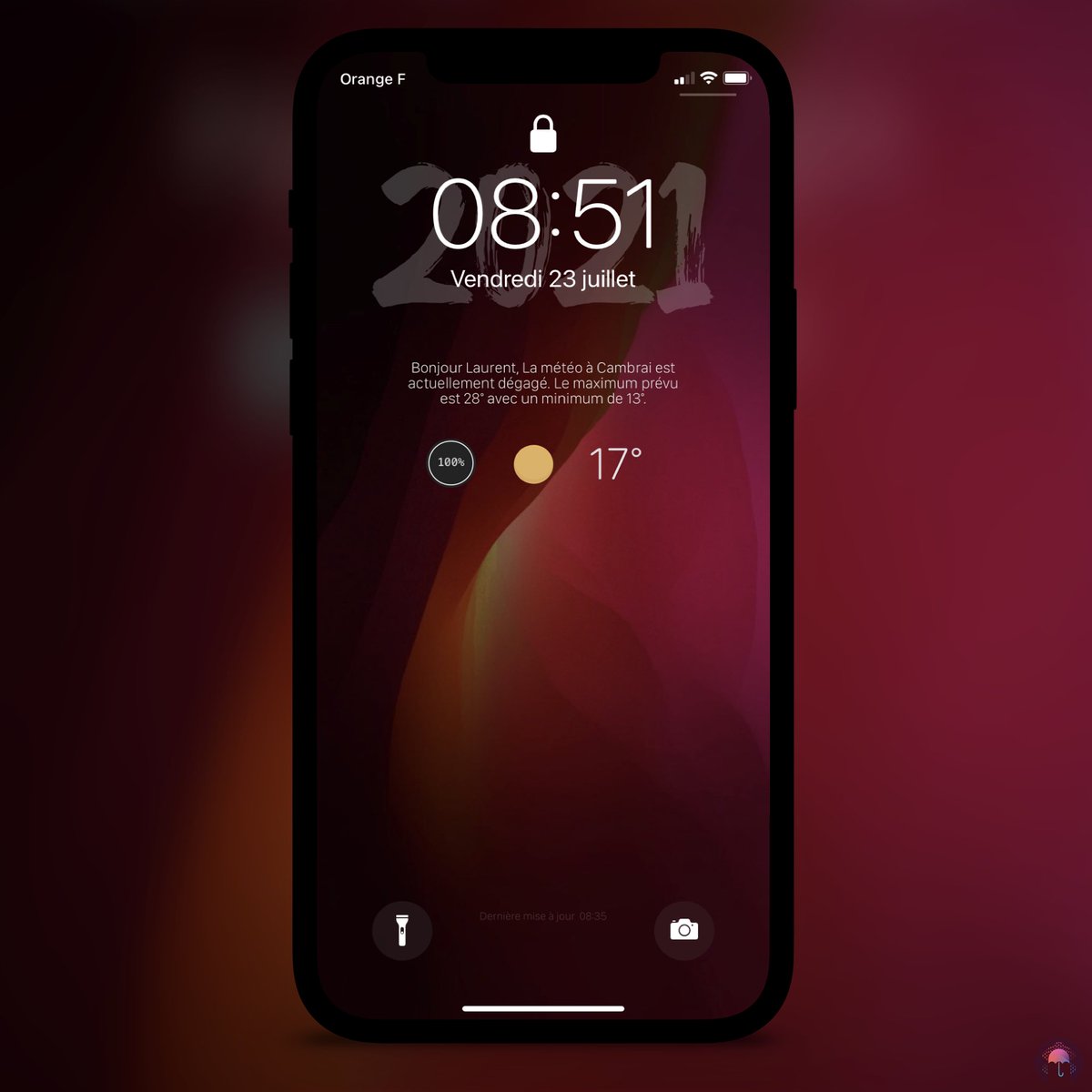 Zooropalg's tweet image. #yoorweather on #iOS15beta3 ! #beta #soon