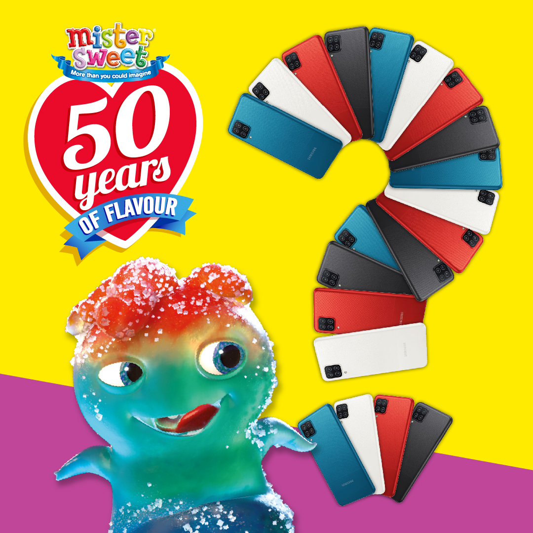 Since we can’t get enough of the #50YearsOfFlavour fun, let’s do another quick giveaway. 

Guess how many Samsung A12s we’ve ALREADY given away, using #50YearsOfFlavour – and you could win one as well.
