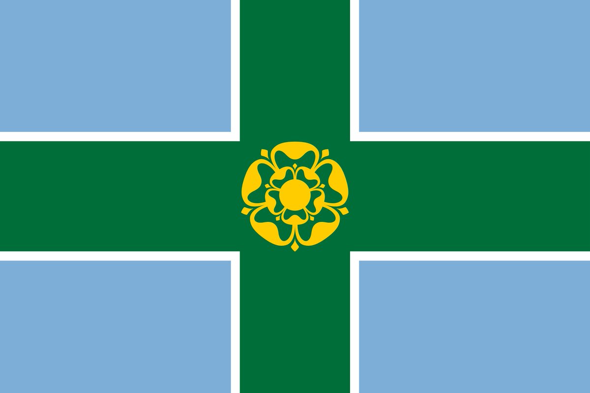 It's Historic County Flags day today – and we have raised the Derbyshire flag at County Hall in Matlock. The flag is also flying alongside all the other county flags in Parliament Square, London.