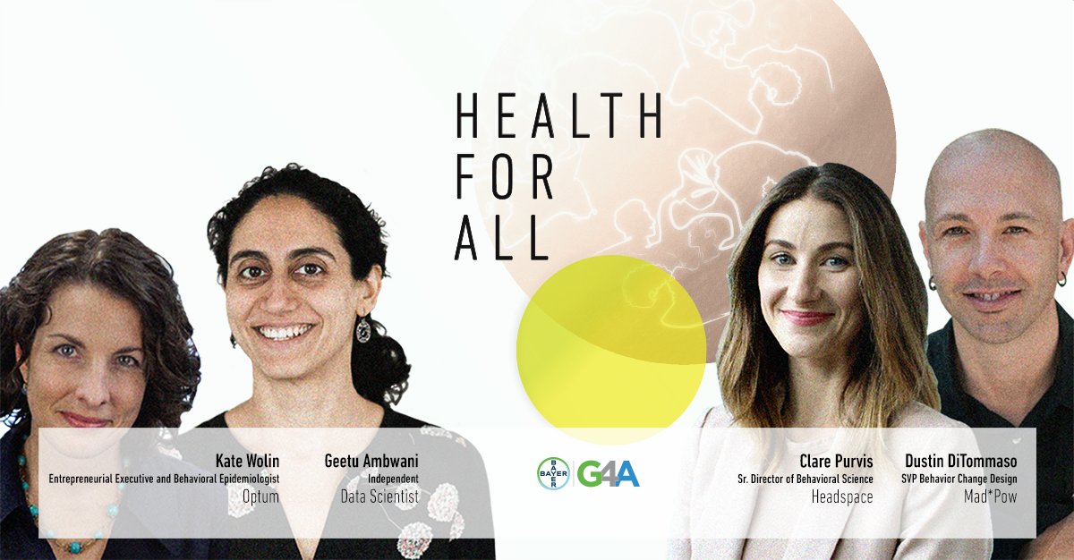 In this session at the #DigitalHealthForum on Sept 9, we bring together a behavior scientist, a data scientist, and a designer to explore how a people-centered approach to behavior change is yielding big results for better #health outcomes. Register now 👉 l.linklyhq.com/l/WD3L