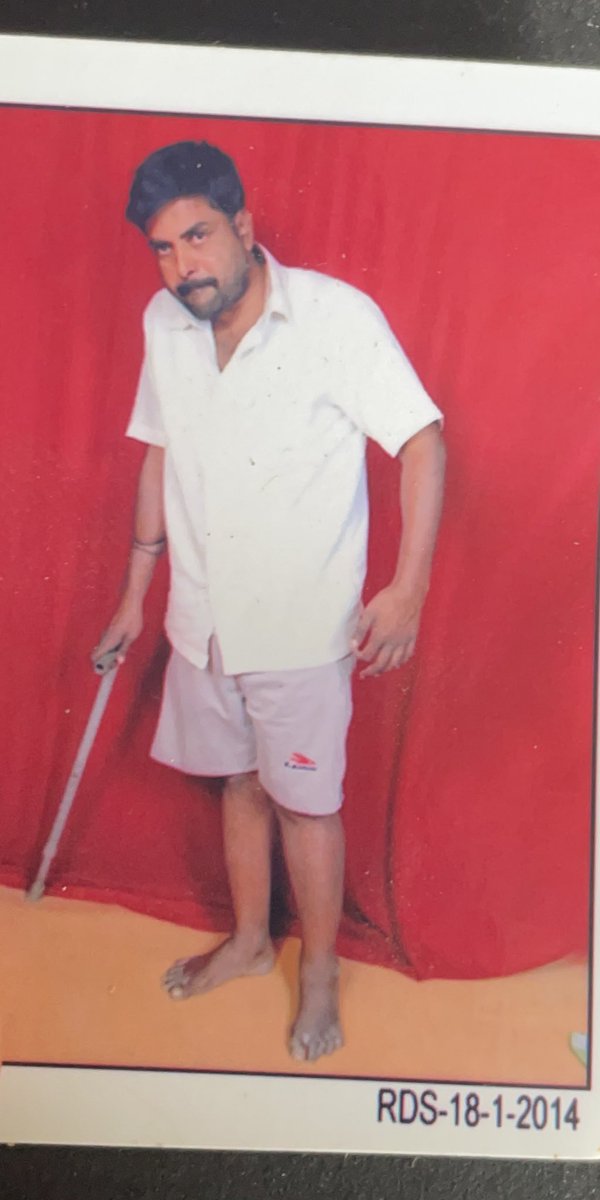 dpranay12's tweet photo. @KTRTRS @ktr Sir This is D.Yakub he is paralyzed. He needs your help #giftAsmile. Once he was the sole earner for the family. After paralysis the family is suffering and everyone in the family is working hard to earn some living. He needs your VehicleHelp sir @GandhiArekapudi @mkrkkpmla https://t.co/HFH15OrILj