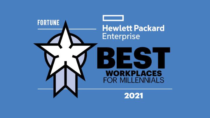 '.<a href="/HPE/">HPE</a> has been named a #BestWorkplace for Millennials by <a href="/GPTW_US/">Great Place To Work Official</a> (#GreatPlaceToWork) and <a href="/FortuneMagazine/">FORTUNE</a> in their 2021 Best Large Workplaces for Millennials, based on feedback from 5.3 million US employees.' #WeAreHPE hpe.to/6011yjAnF