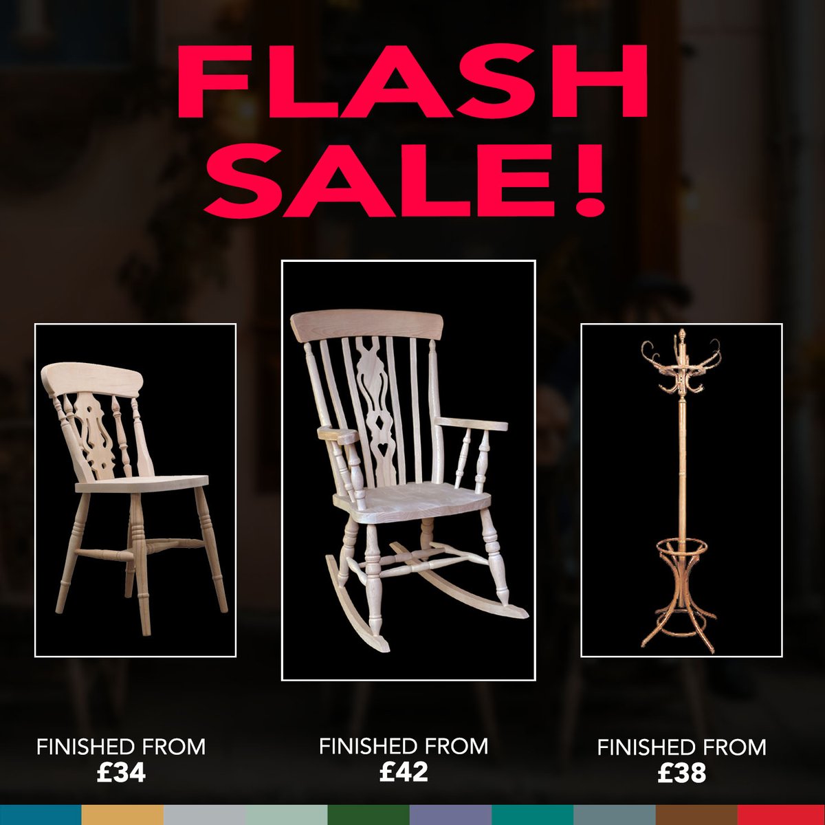 FLASH SALE! – Our lowest prices yet

Make room for more customers with these in stock chairs – available in all our finishing options

Browse the range here:
contractfurniture.co.uk/catalogsearch/…

Prices are for items finished in a standard stain, while stocks last

#contractfurniture #chairs