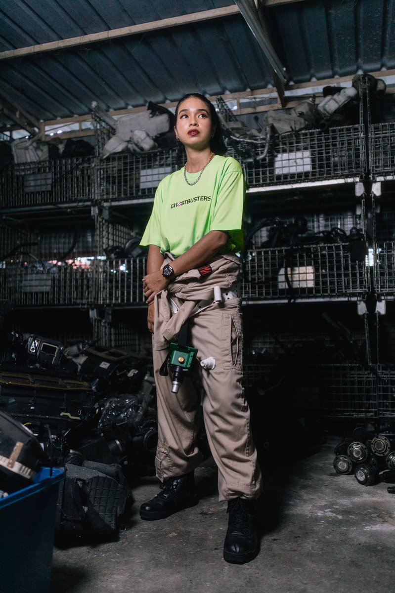 SoleWhat's tweet photo. The iconic Ghostbusters’ “no ghost” logo combines with PMC’s signature style on this piece.

Shop the PMC x Ghostbusters Icon Tee ‘Green’ exclusively at https://t.co/SdwBbdACpd. Retailing at RM129.00.

#PMC #Ghostbusters #SoleWhat https://t.co/a3fIj5OgwA
