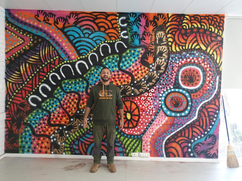 I am such a proud Gamilaroi/Wiradjuri Aboriginal artist &amp; artefact maker. I reside in the Central Coast in NSW. I travel all over the state to do the work I love. I absolutely LOVE murals, I've completed so many in schools. My art is different. It represents me and my culture.