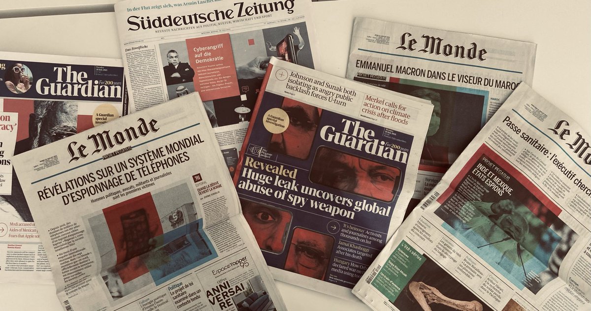 What a week. #PegasusProject