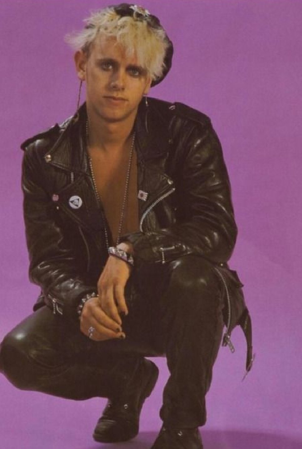 Happy birthday to my favourite dilf martin gore, have a great day  