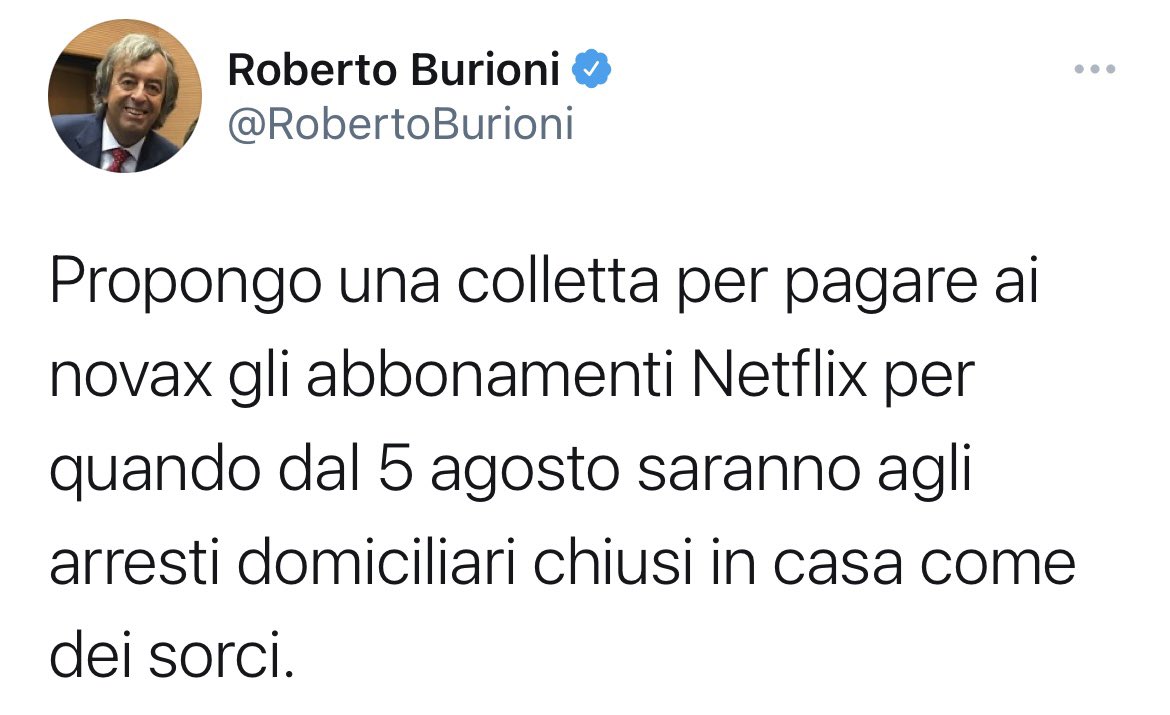 Poi un giorno, a bocce ferme, con calma, parliamo dei danni che sta facendo quest’uomo.