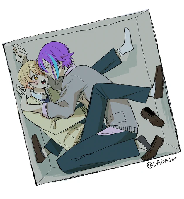 絵チャで描いた箱詰め類司 