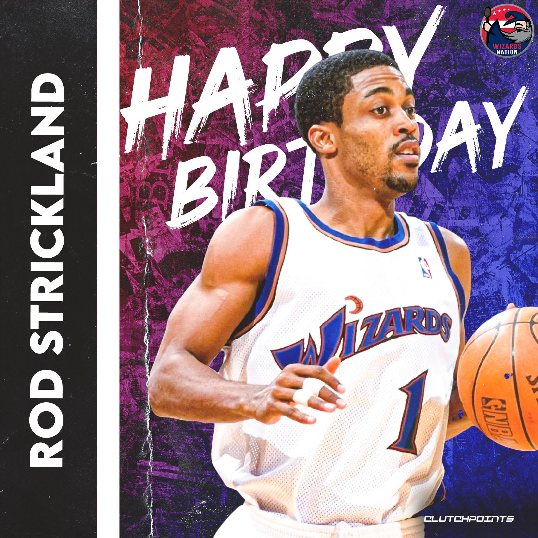 Wizards Nation, join us in wishing Rod Strickland a happy birthday!

The real OG of the Jelly 