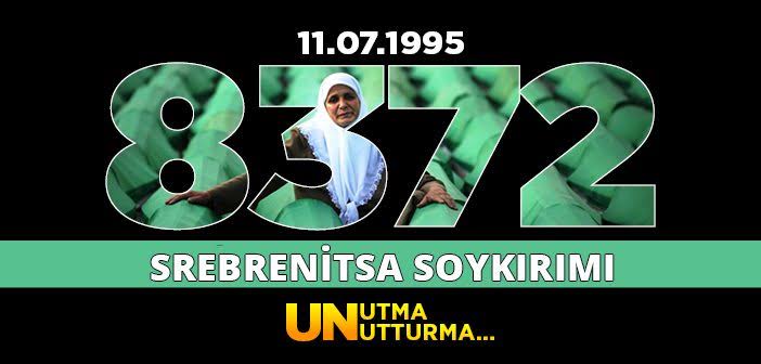 Sırplar #Srebrenitsa 'yı işgal ettiğinde ne Barış gücü ne Güvenli bölge işled!

İnsanlar acımasızca katledildi!

Hollanda ise sığınanları katillere teslim etmişti!

Bu bir SOYKIRIM’dı.

Aliya İzzetbegoviç’in dediği gibi “soykırımı unutmayın; çünkü unutulan soykırım tekrarlanır.