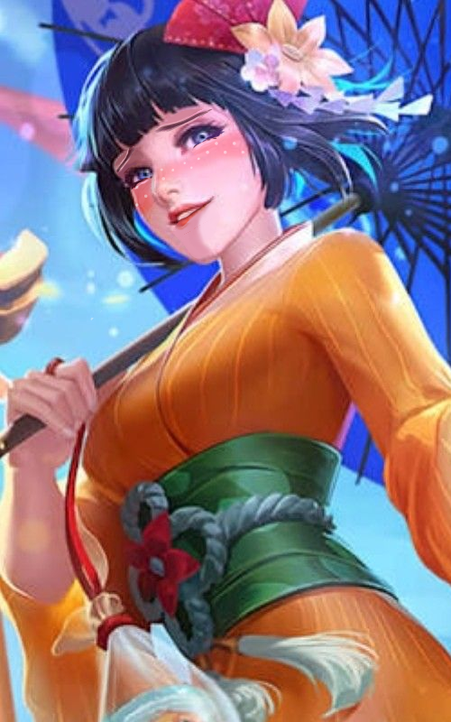 DwanneDR's tweet photo. Do you wanna be my shikigami? 👀 #mobilelegendsbangbang #kagura #kaguramobilelegends https://t.co/7B01d2Wkyn