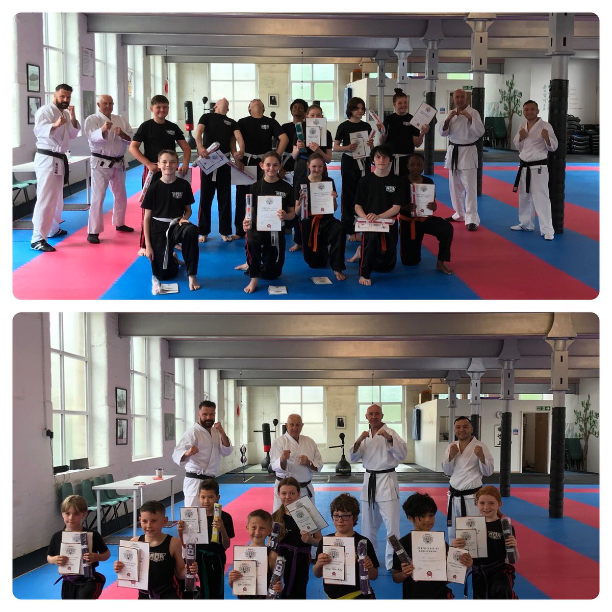 NMAHuddersfield's tweet photo. Congratulations to everyone who did their grading today! You have all worked so hard to earn your new belts! π #karate #karatetraining #karategrading #martialarts #martialartstraining #martialartsgrading #weekend #FitnessMotivation #huddersfield https://t.co/nqcu6qk3Bf