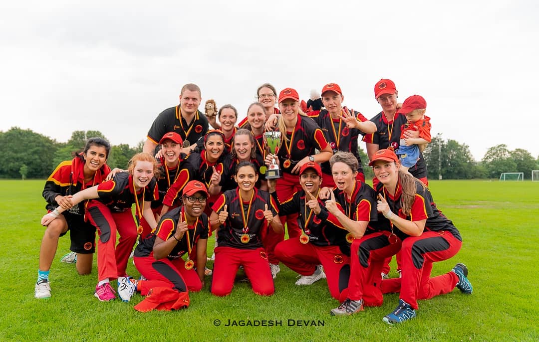 Germany Women's Cricket Team beat France 5-0 in T20i Series. PC: Cricket Germany (@Cricket_Germany) | Twitter