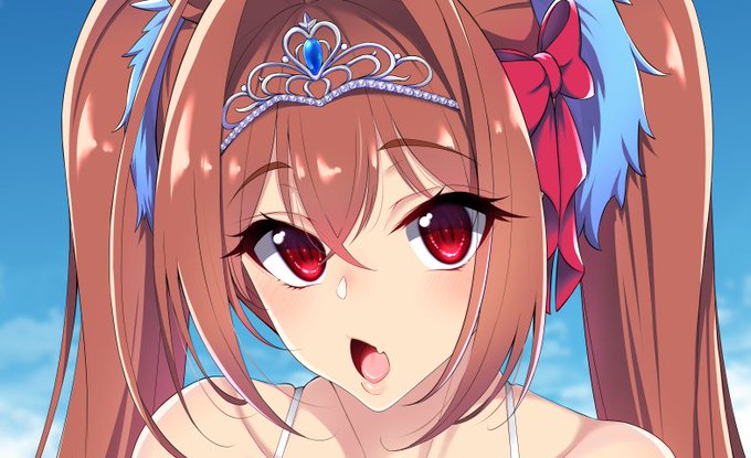 顔は可愛く描けたつもりのダイワスカーレット 