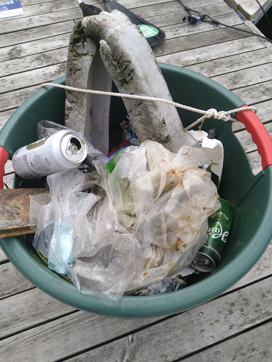 Doing our small part 😊 #GreenKayak #PlasticFreeJuly