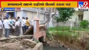 tv9gujarati's tweet image. Panchmahal: ગોધરા શહેરના ભુરાવાવ વિસ્તારમાં વર્ષોથી પાણી ભરાવાની સમસ્યા, રહીશો આવ્યા રસ્તા પર

#GODHRA #PANCHMAHAL #Waterloggingissues

Read: tv9gujarati.com/videos/panchma…